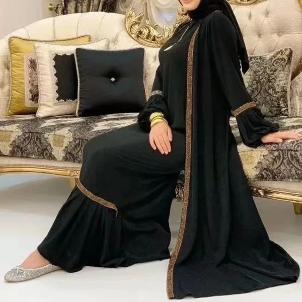 Serene Grace Modest Kaftan Abaya - Image 15